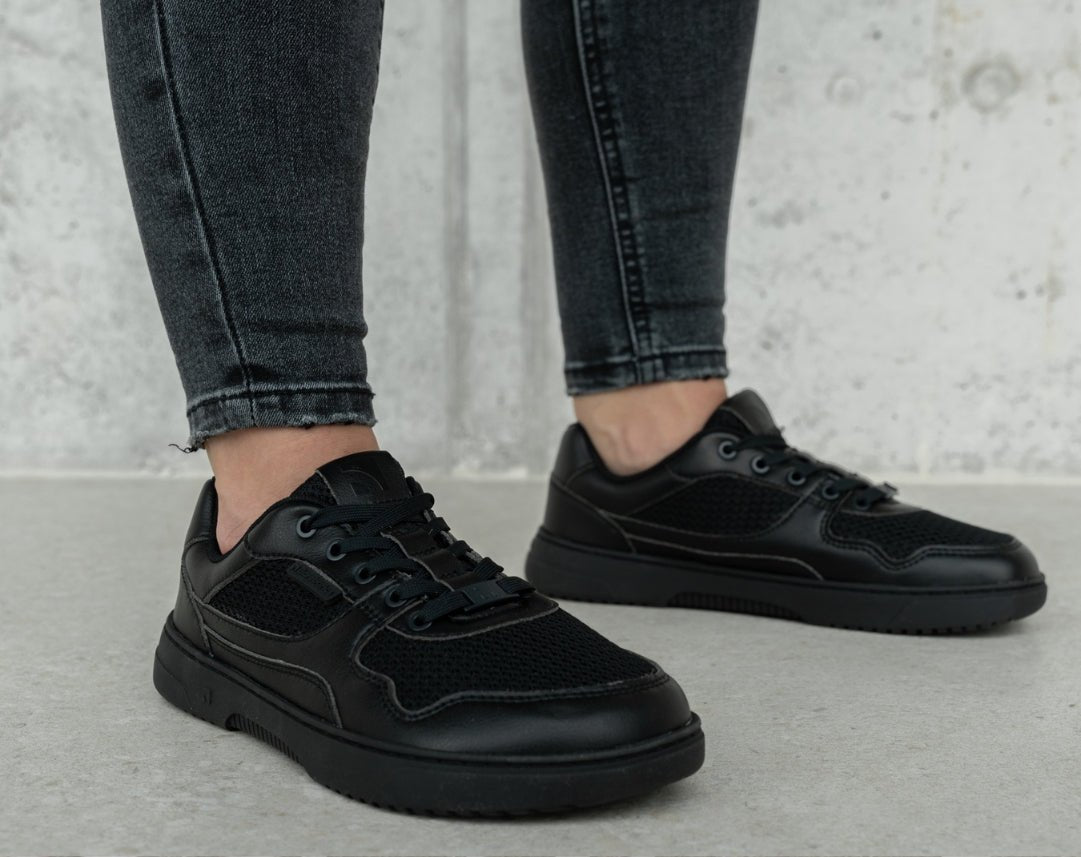 Barefoot Sneakers Barebarics Zing - Fresh - All Black - Barefoot Shoe Store