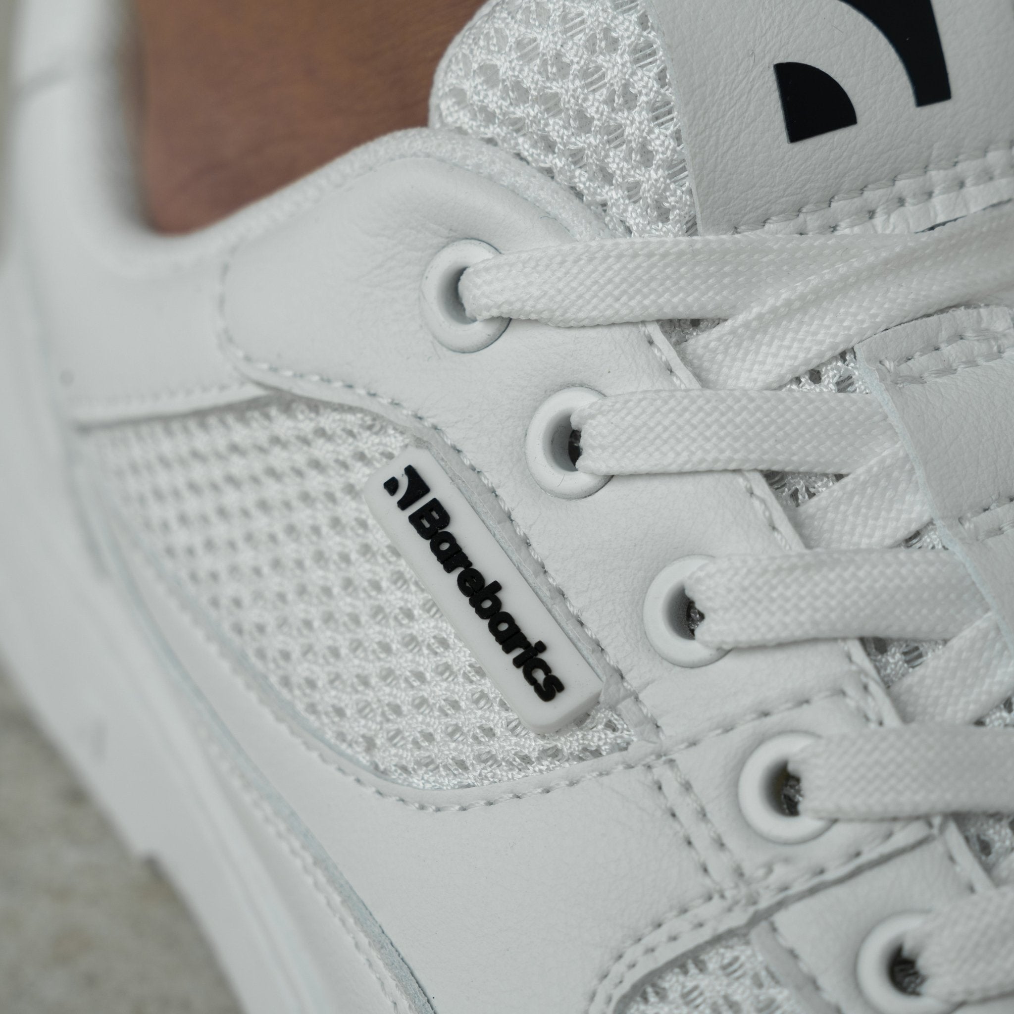 Barefoot Sneakers Barebarics Zing - Fresh - All White - Barefoot Shoe Store