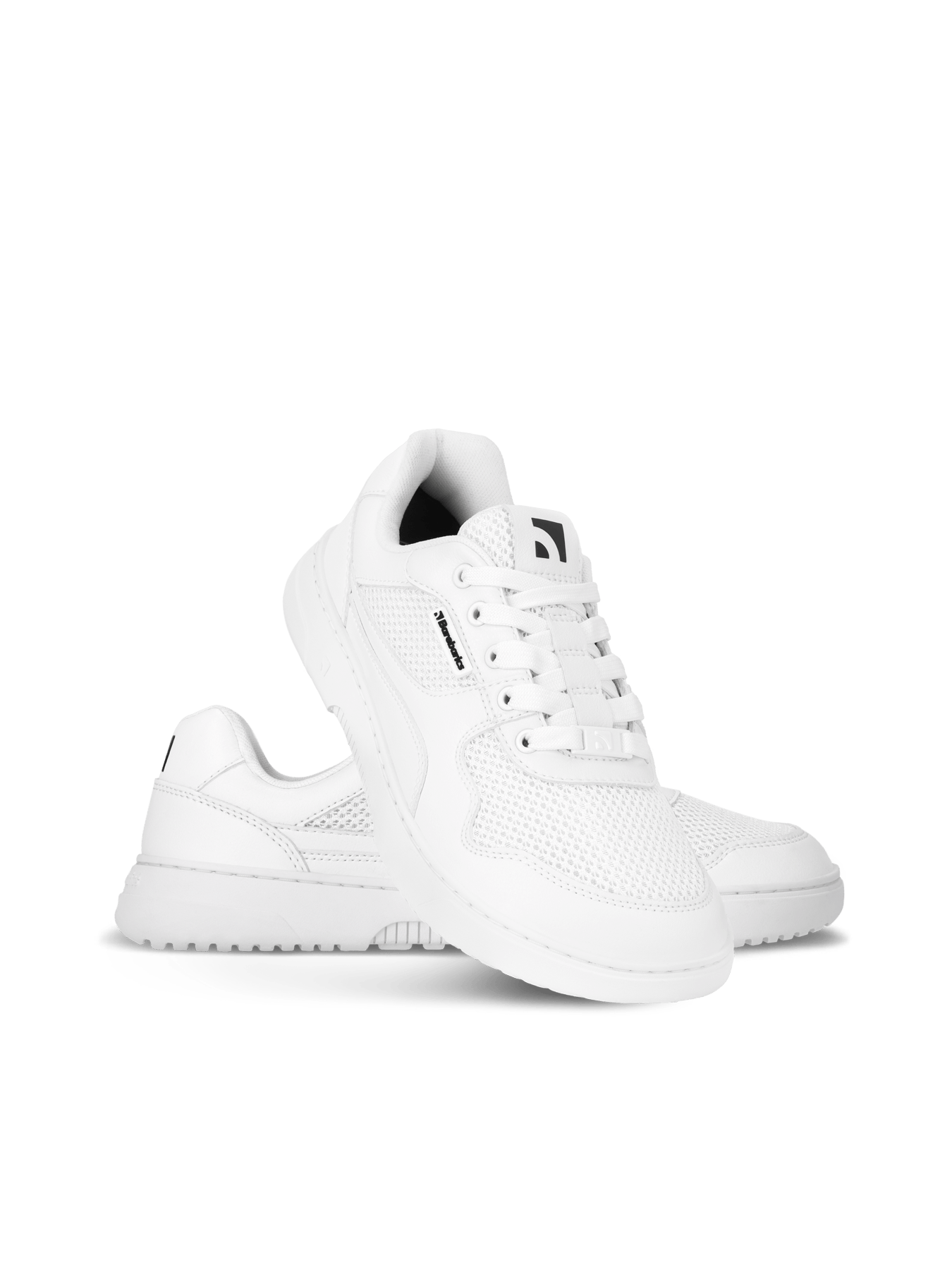 Barefoot Sneakers Barebarics Zing - Fresh - All White - Barefoot Shoe Store