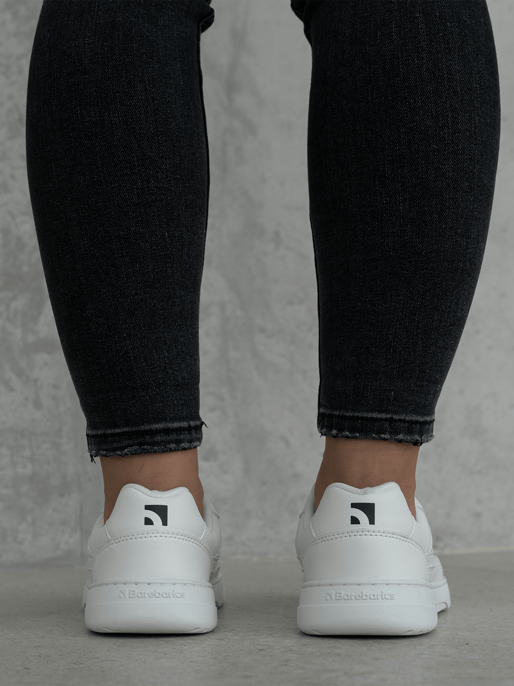 Barefoot Sneakers Barebarics Zing - Fresh - All White - Barefoot Shoe Store