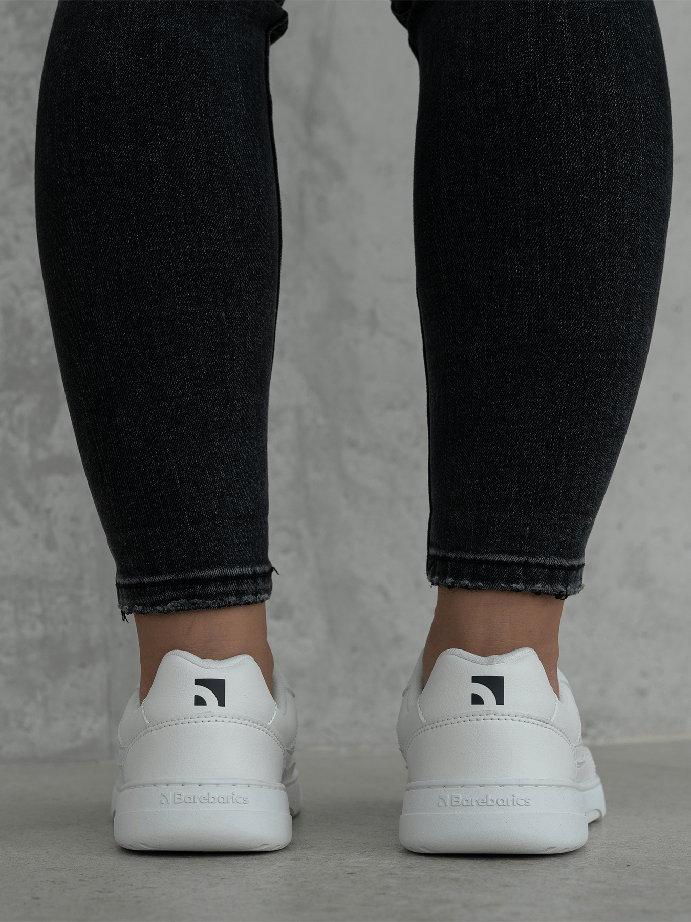 Barefoot Sneakers Barebarics Zing - Fresh - All White - Barefoot Shoe Store