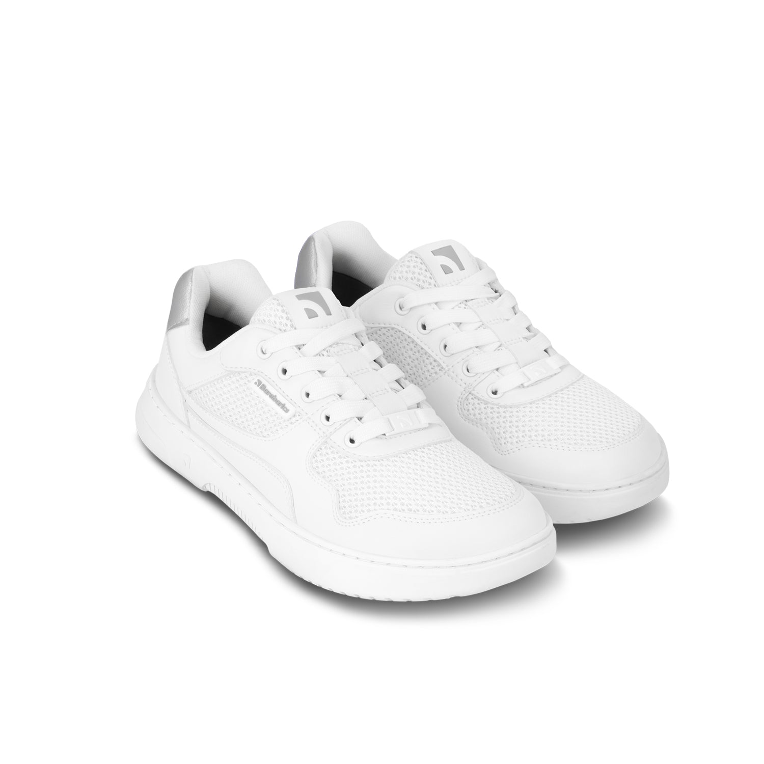 Barefoot Sneakers Barebarics Zing - Fresh - White & Silver - Barefoot Shoe Store