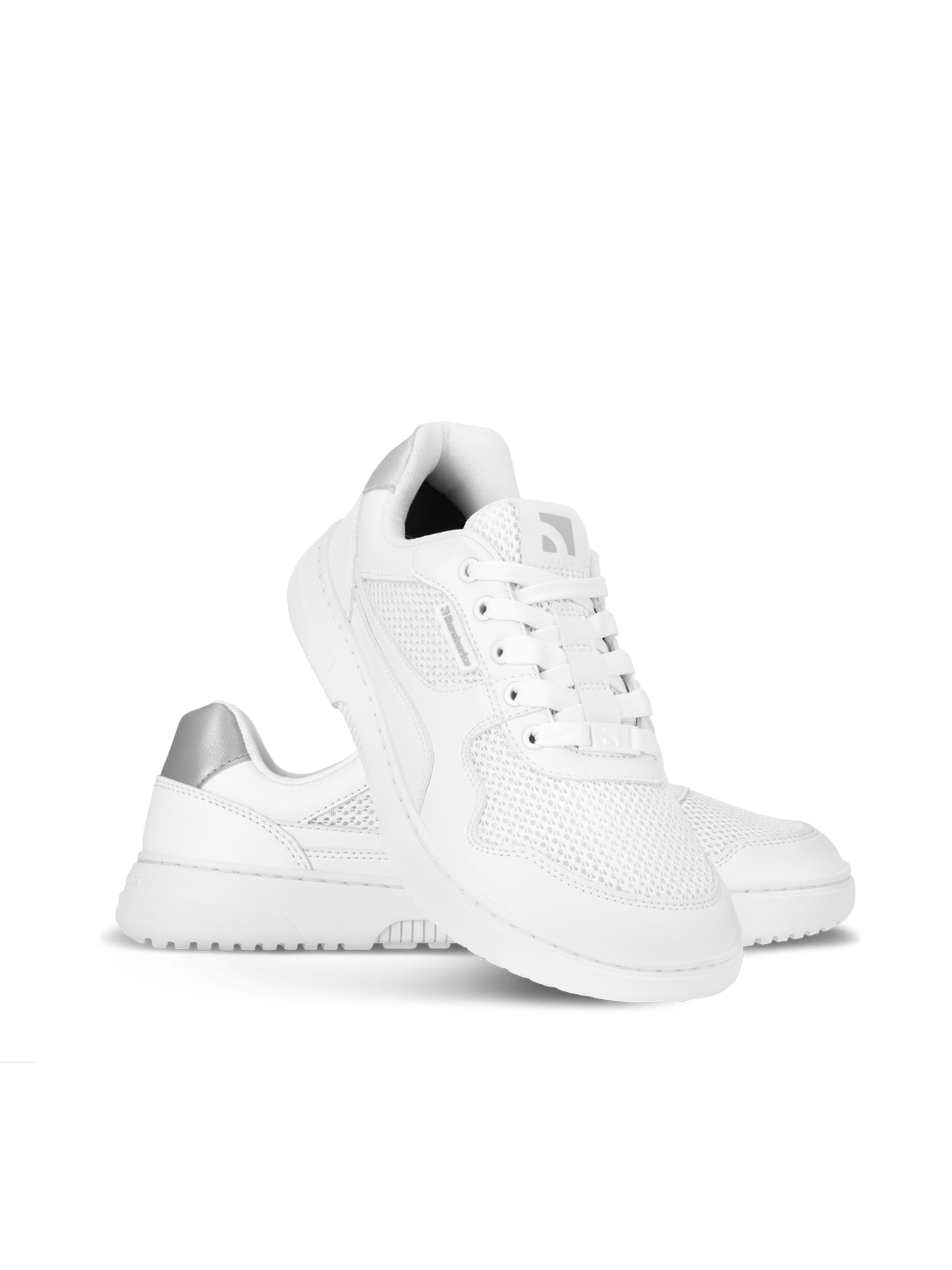 Barefoot Sneakers Barebarics Zing - Fresh - White & Silver - Barefoot Shoe Store