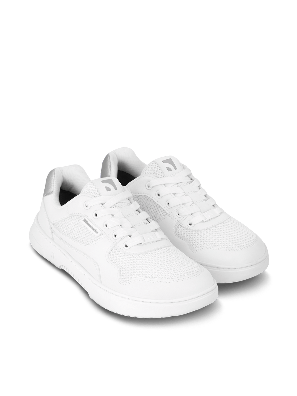 Barefoot Sneakers Barebarics Zing - Fresh - White & Silver - Barefoot Shoe Store