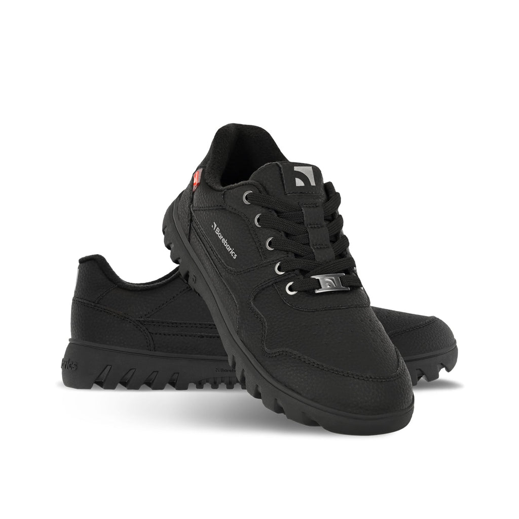 Barefoot Sneakers Barebarics Zing Frost - All Black - Barefoot Shoe Store