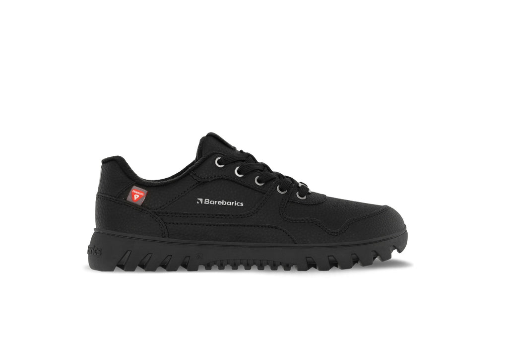 Barefoot Sneakers Barebarics Zing Frost - All Black - Barefoot Shoe Store