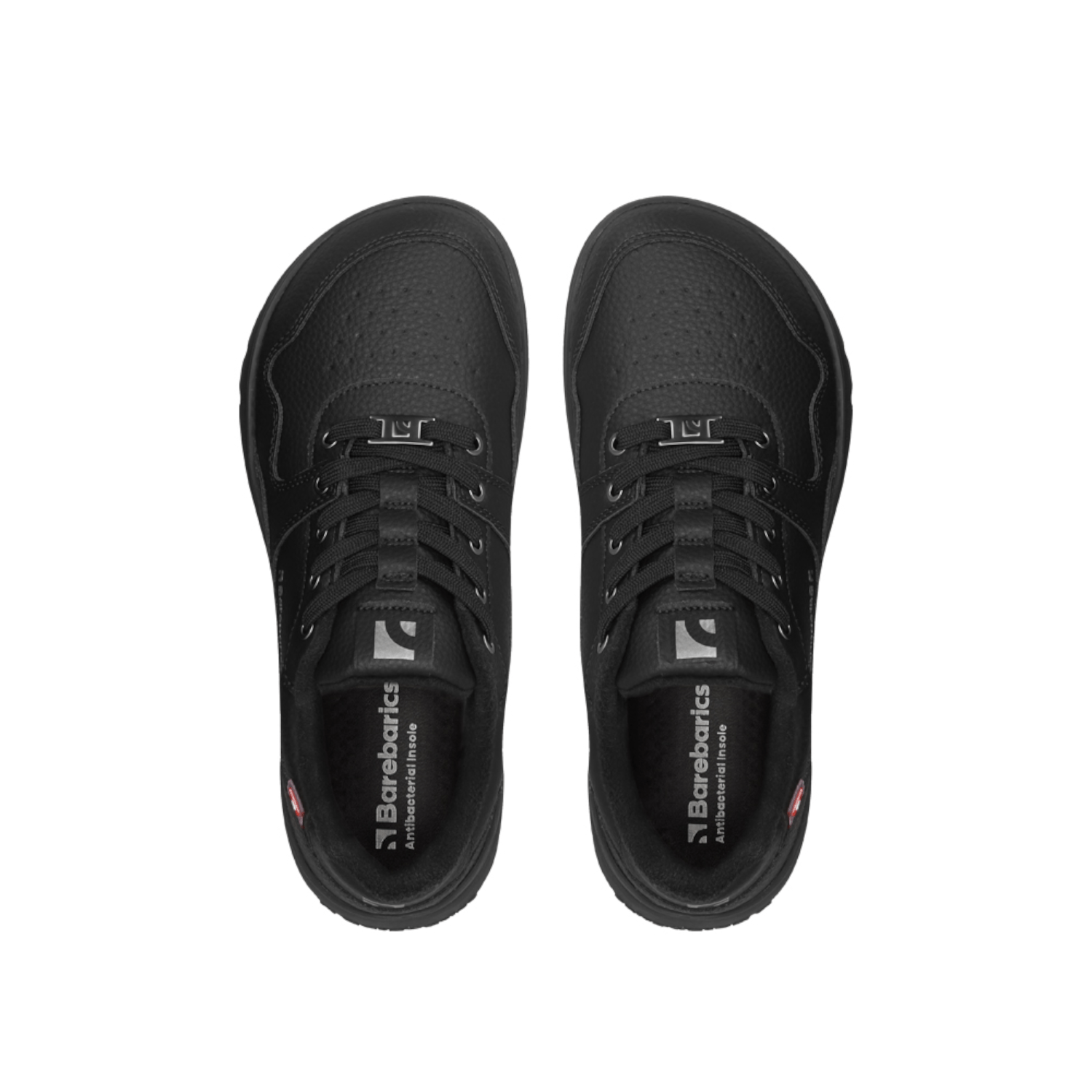 Barefoot Sneakers Barebarics Zing Frost - All Black - Barefoot Shoe Store