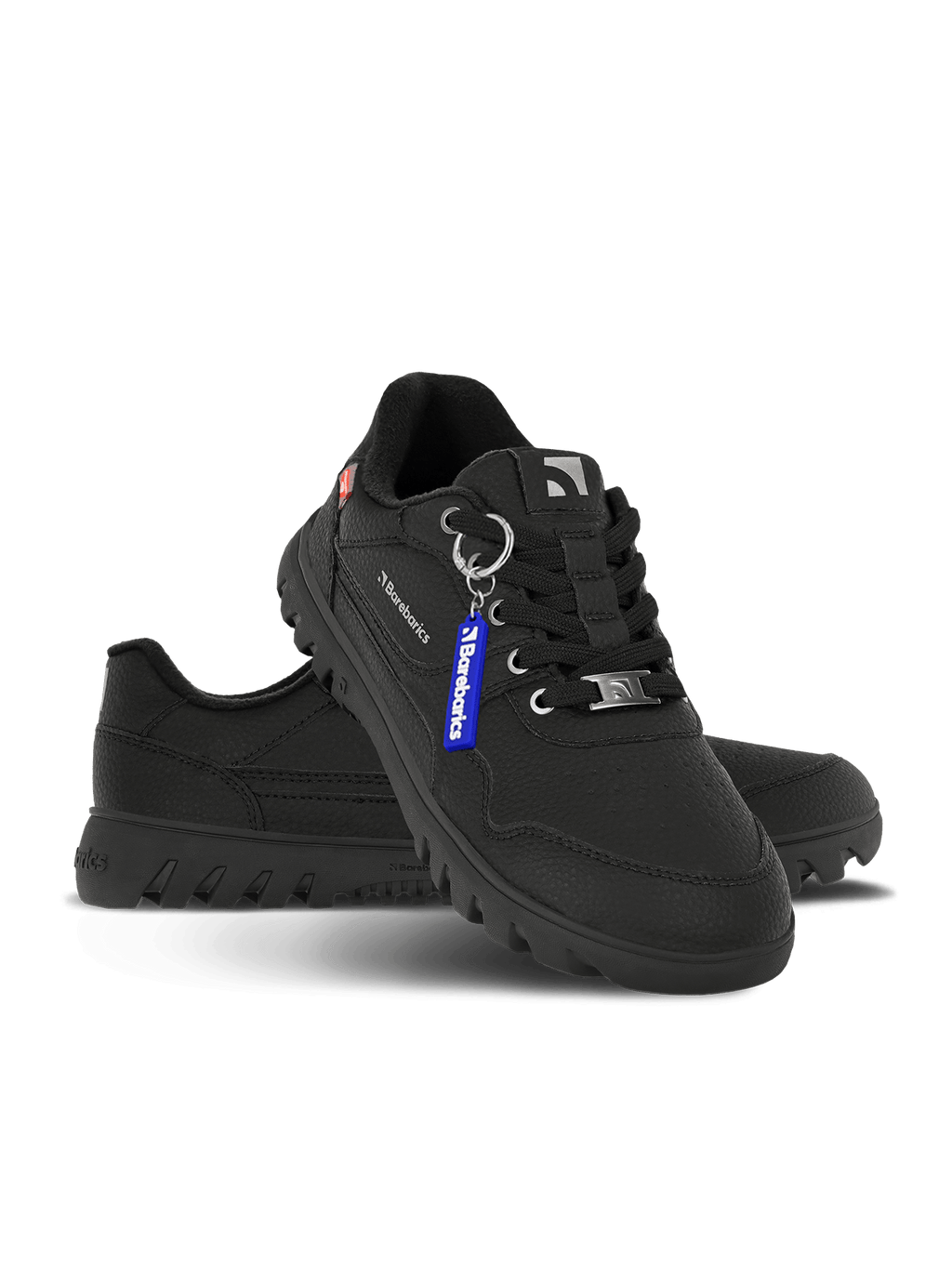 Barefoot Sneakers Barebarics Zing Frost - All Black - Barefoot Shoe Store