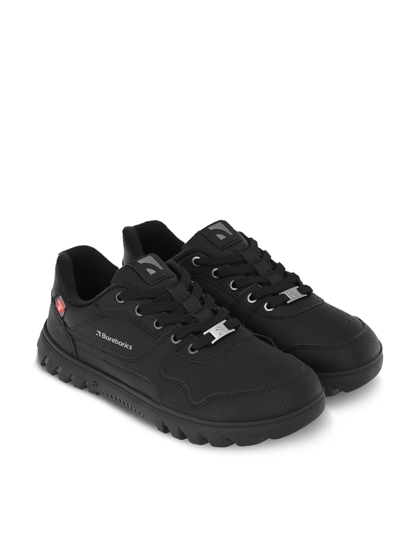 Barefoot Sneakers Barebarics Zing Frost - All Black - Barefoot Shoe Store