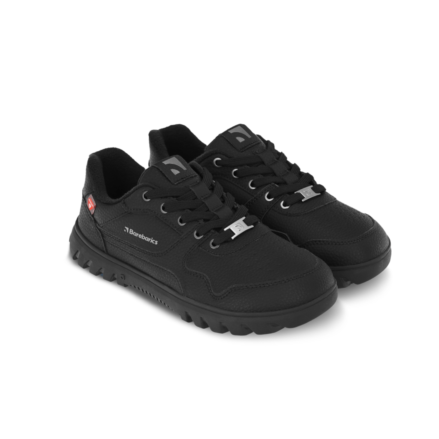 Barefoot Sneakers Barebarics Zing Frost - All Black - Barefoot Shoe Store