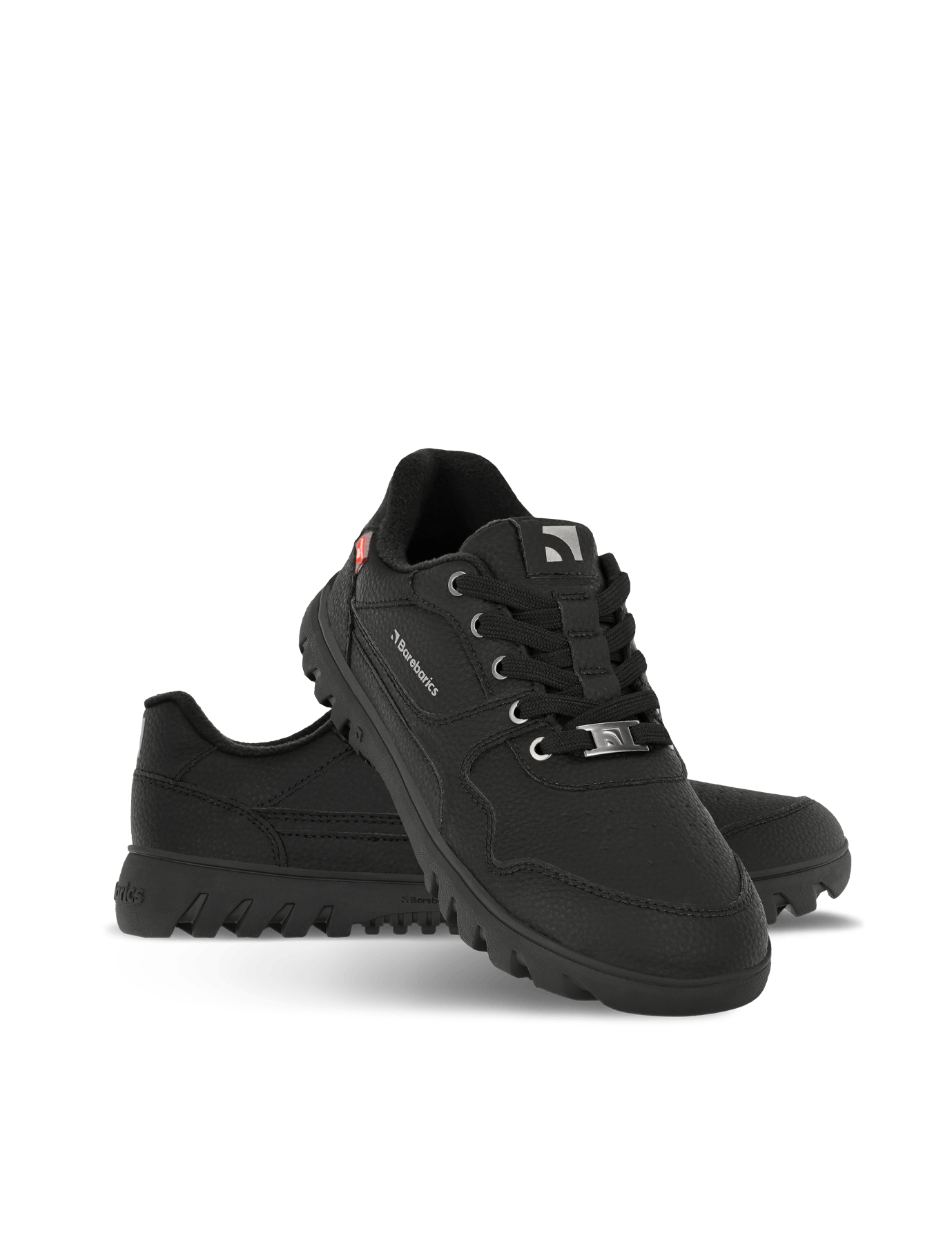 Barefoot Sneakers Barebarics Zing Frost - All Black - Barefoot Shoe Store