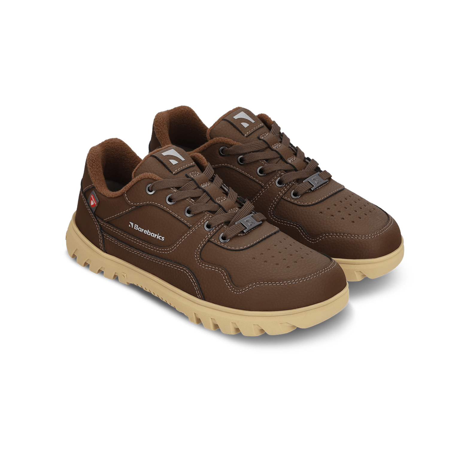 Barefoot Sneakers Barebarics Zing Frost - Dark Brown - Barefoot Shoe Store