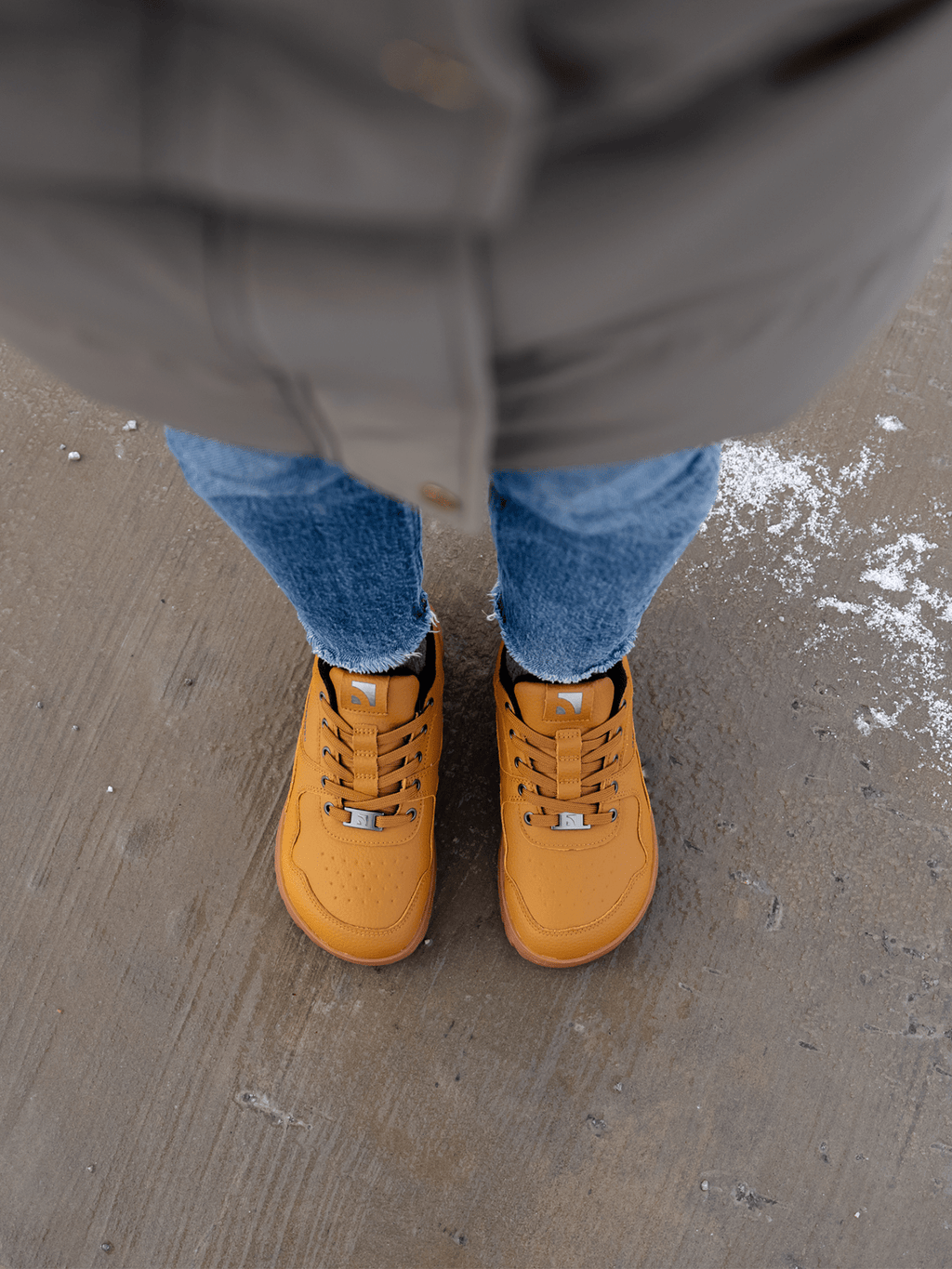 Barefoot Sneakers Barebarics Zing Frost - Light Caramel - Barefoot Shoe Store