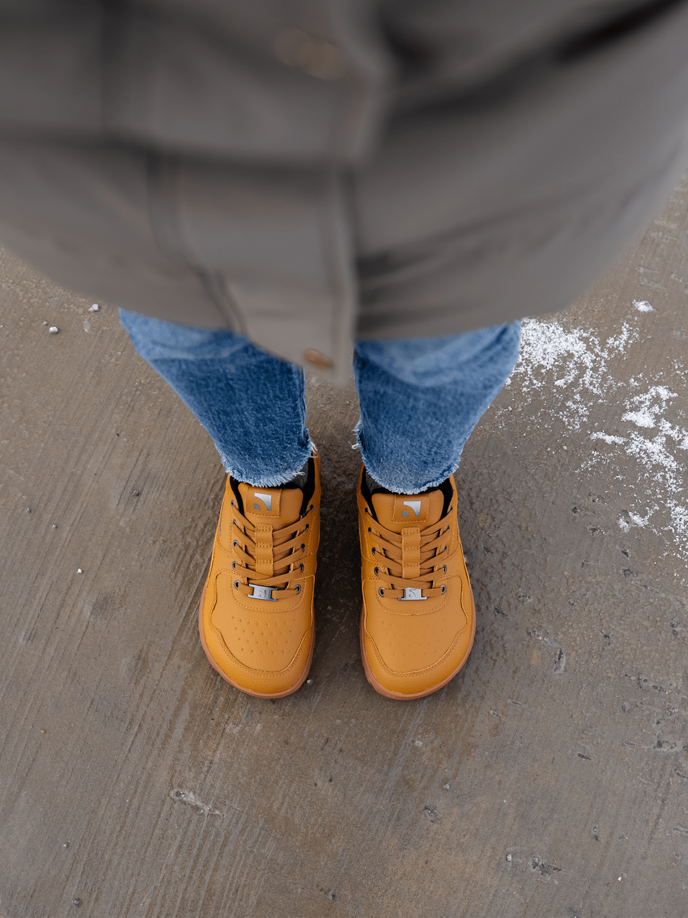 Barefoot Sneakers Barebarics Zing Frost - Light Caramel - Barefoot Shoe Store