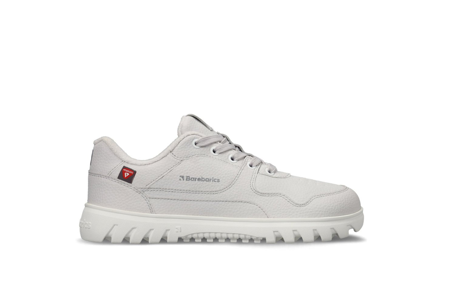 Barefoot Sneakers Barebarics Zing Frost - Light Grey & White - Barefoot Shoe Store