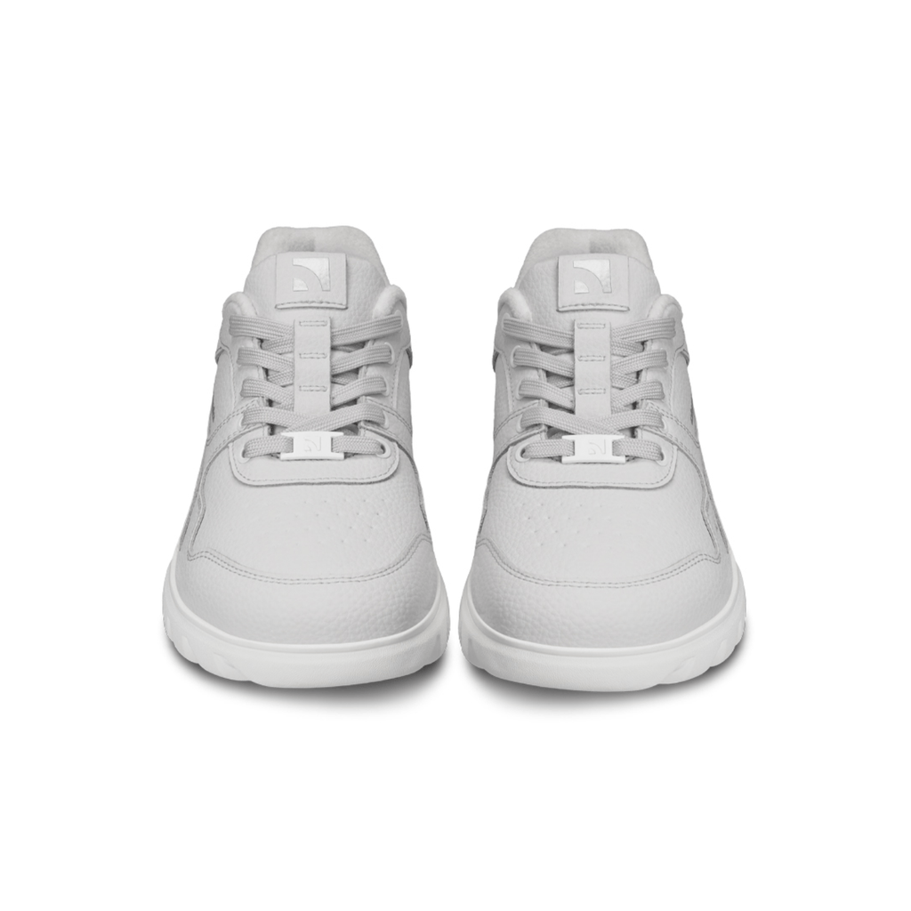 Barefoot Sneakers Barebarics Zing Frost - Light Grey & White - Barefoot Shoe Store