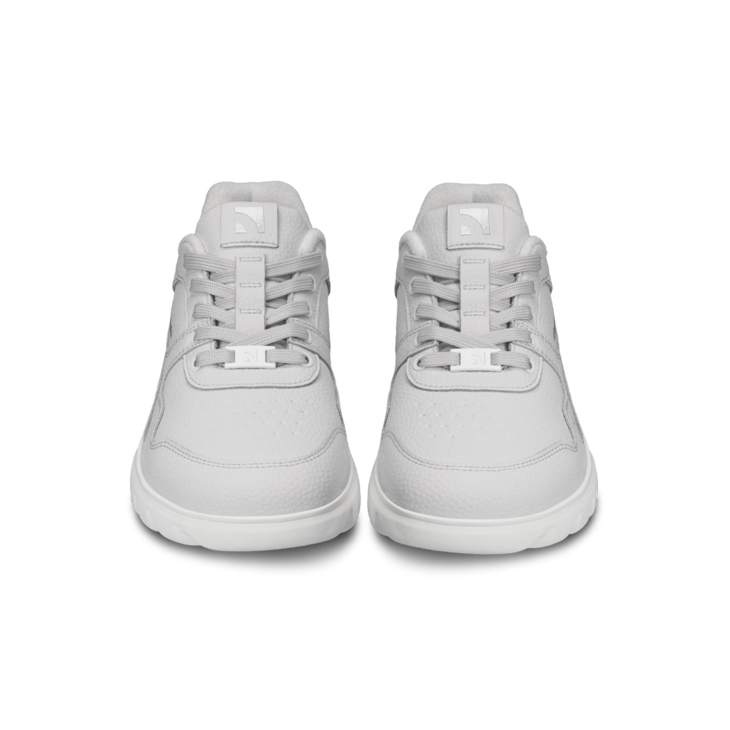 Barefoot Sneakers Barebarics Zing Frost - Light Grey & White - Barefoot Shoe Store
