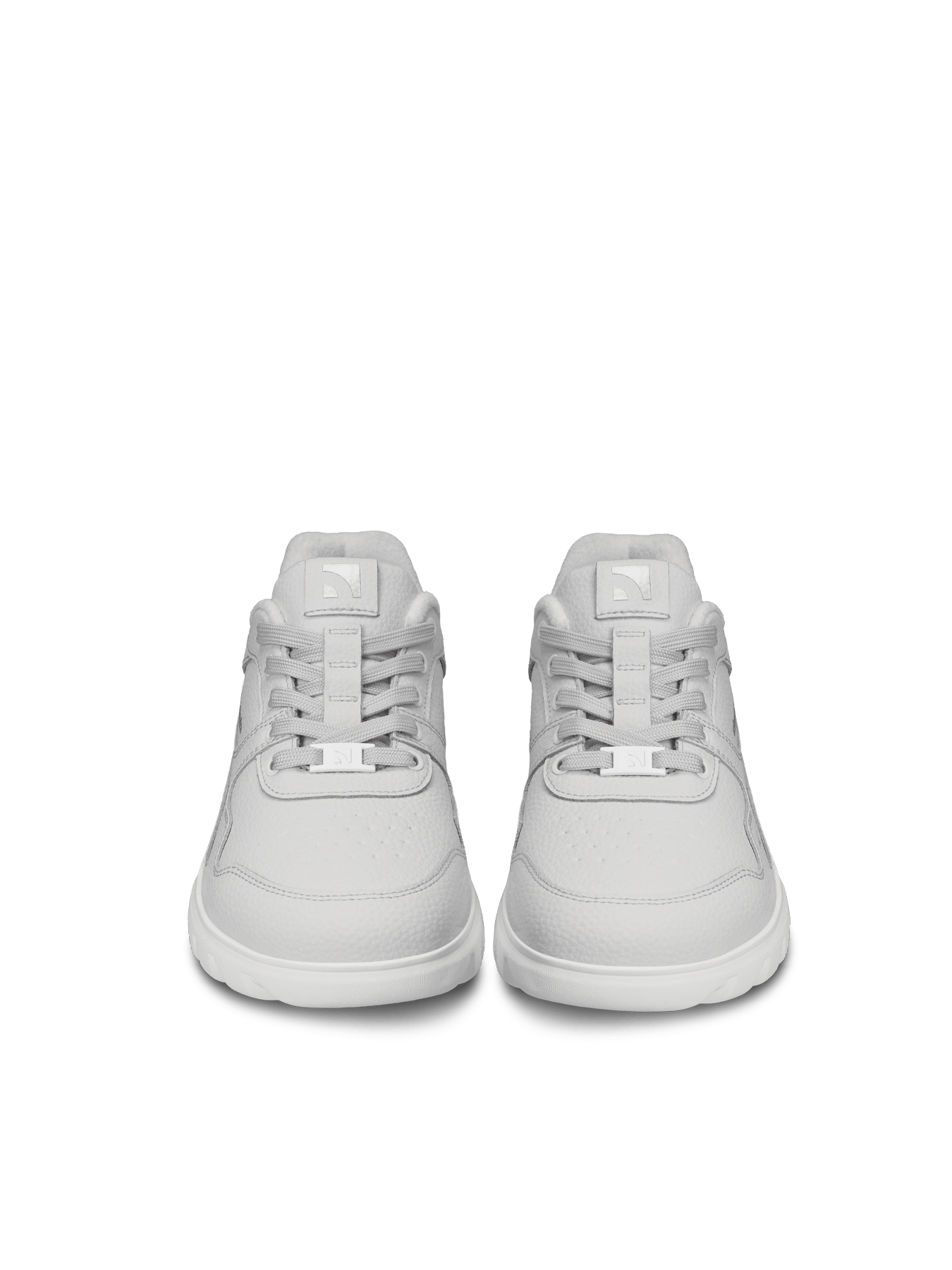 Barefoot Sneakers Barebarics Zing Frost - Light Grey & White - Barefoot Shoe Store