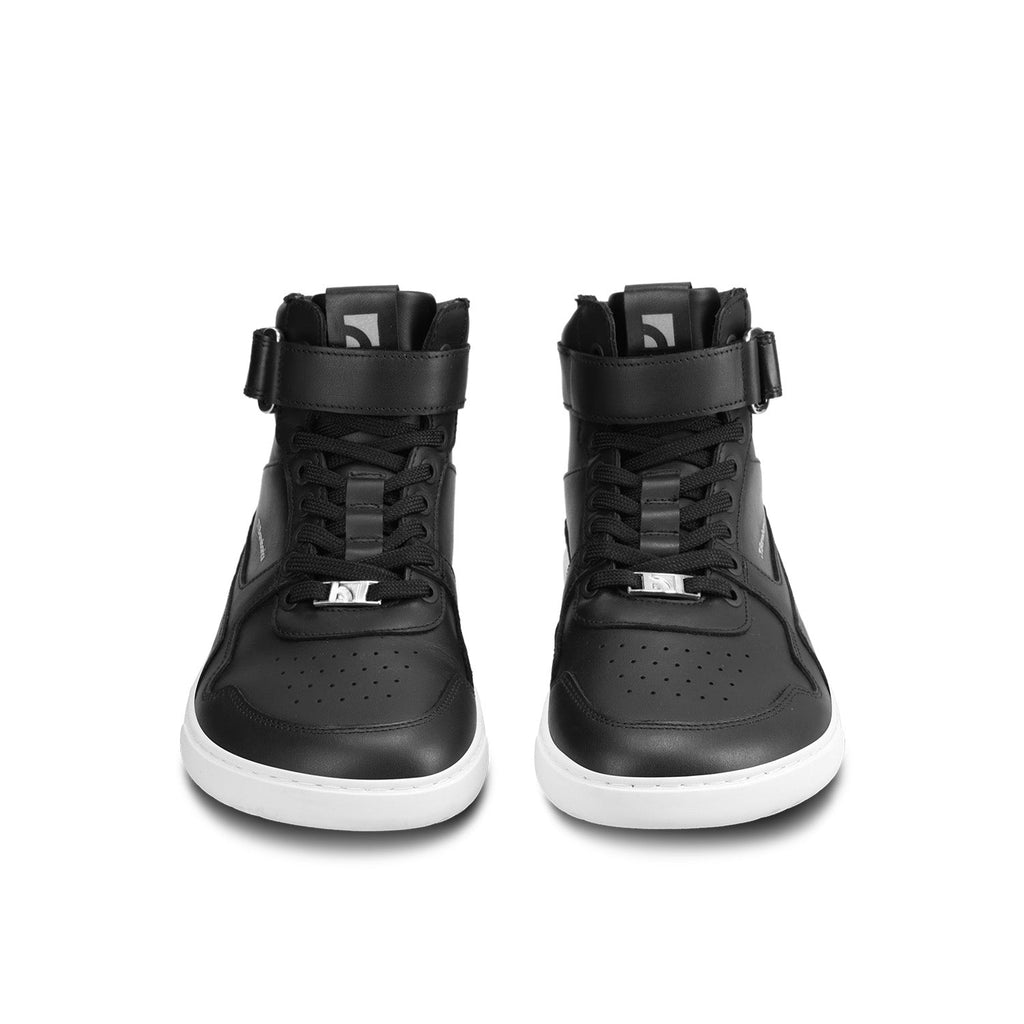 Barefoot Sneakers Barebarics Zing - High Top - Black & White - Barefoot Shoe Store