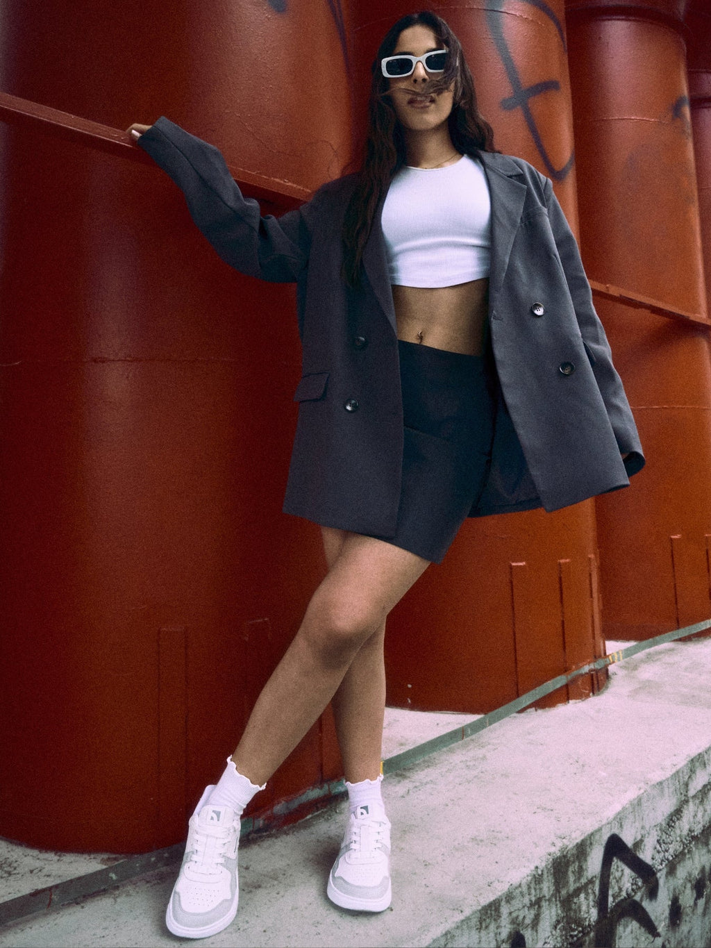 Barefoot Sneakers Barebarics Zing - White & Light Grey - Barefoot Shoe Store