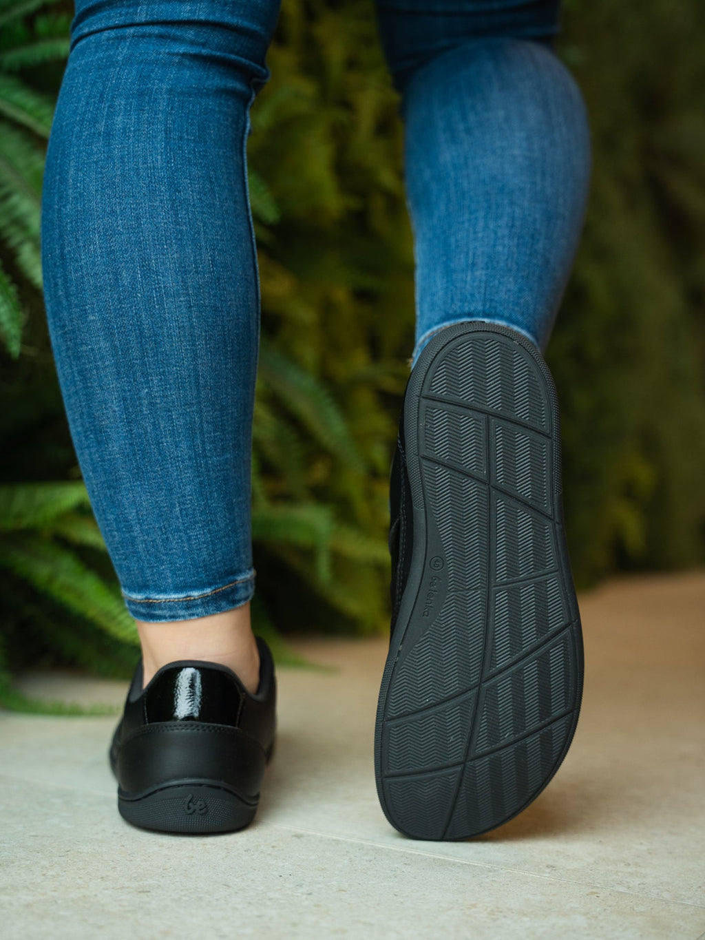 Barefoot Sneakers Be Lenka Cellestia - Black & Shiny Black - Barefoot Shoe Store