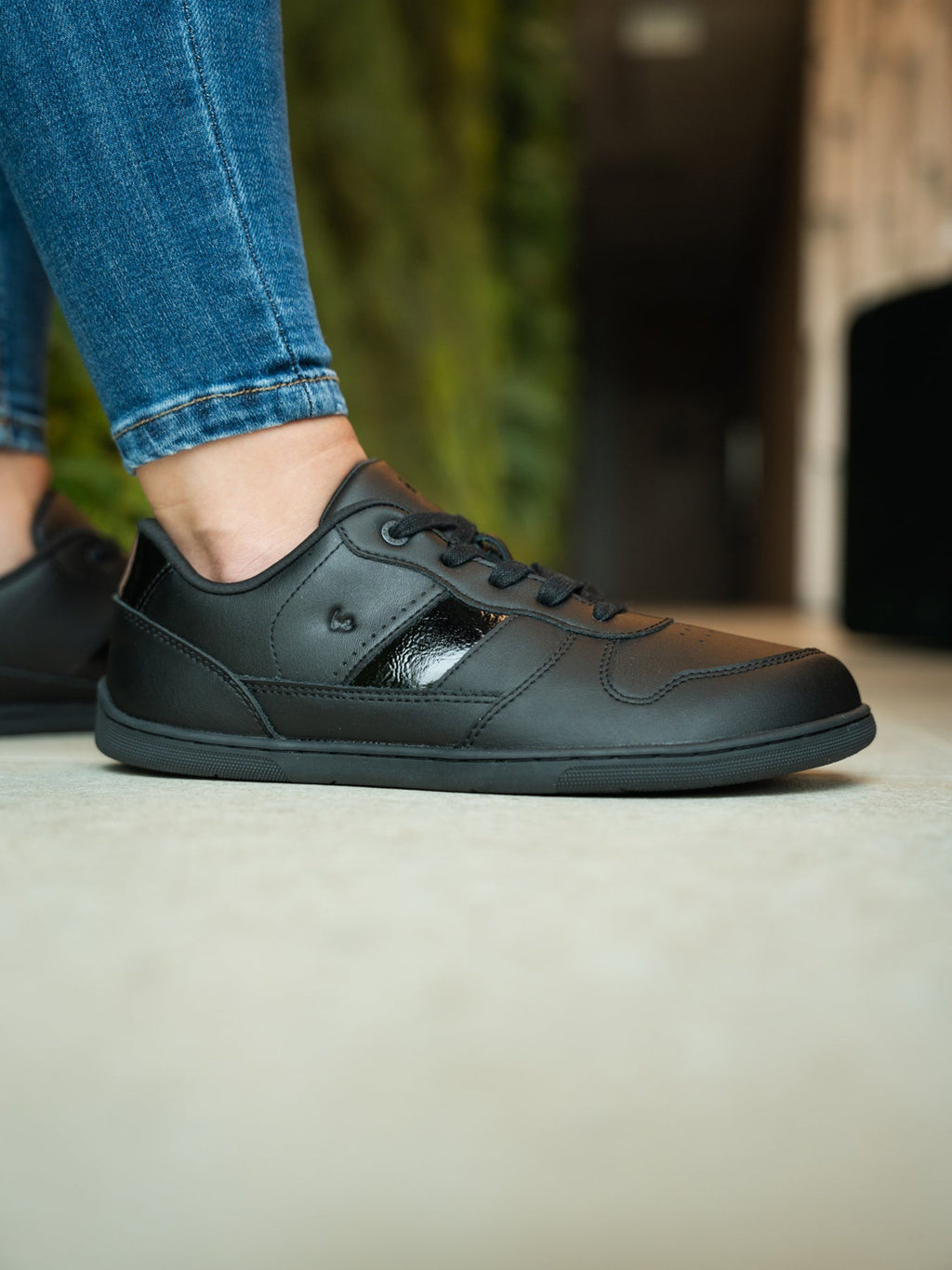 Barefoot Sneakers Be Lenka Cellestia - Black & Shiny Black - Barefoot Shoe Store