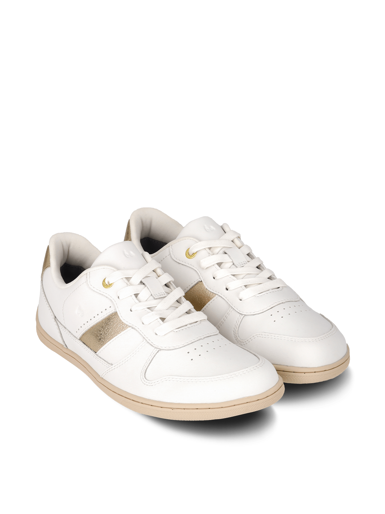 Barefoot Sneakers Be Lenka Cellestia - White & Gold - Barefoot Shoe Store