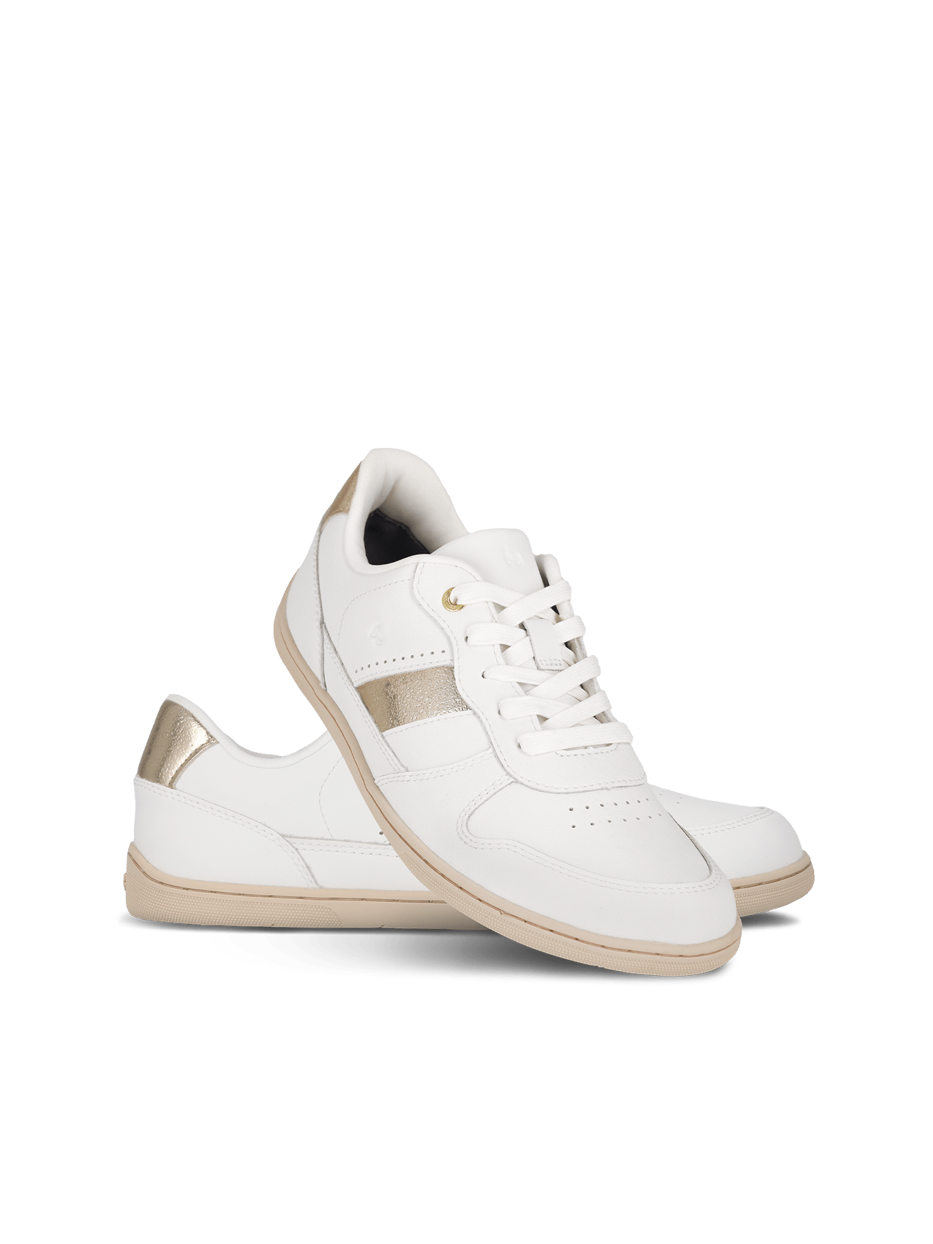 Barefoot Sneakers Be Lenka Cellestia - White & Gold - Barefoot Shoe Store