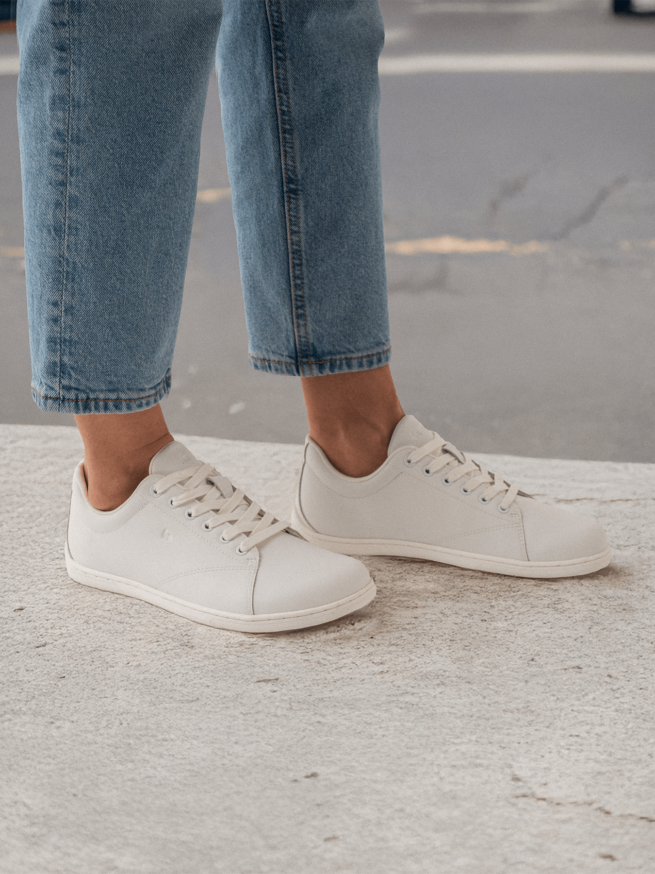 Barefoot Sneakers Be Lenka Core - All White - Barefoot Shoe Store