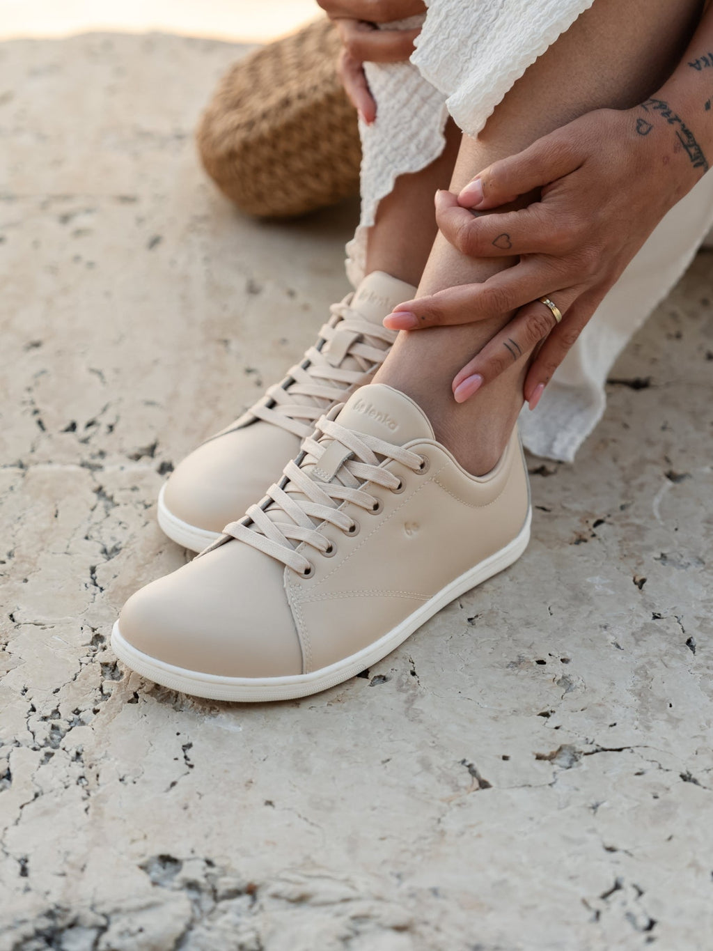 Barefoot Sneakers Be Lenka Core - Beige - Barefoot Shoe Store