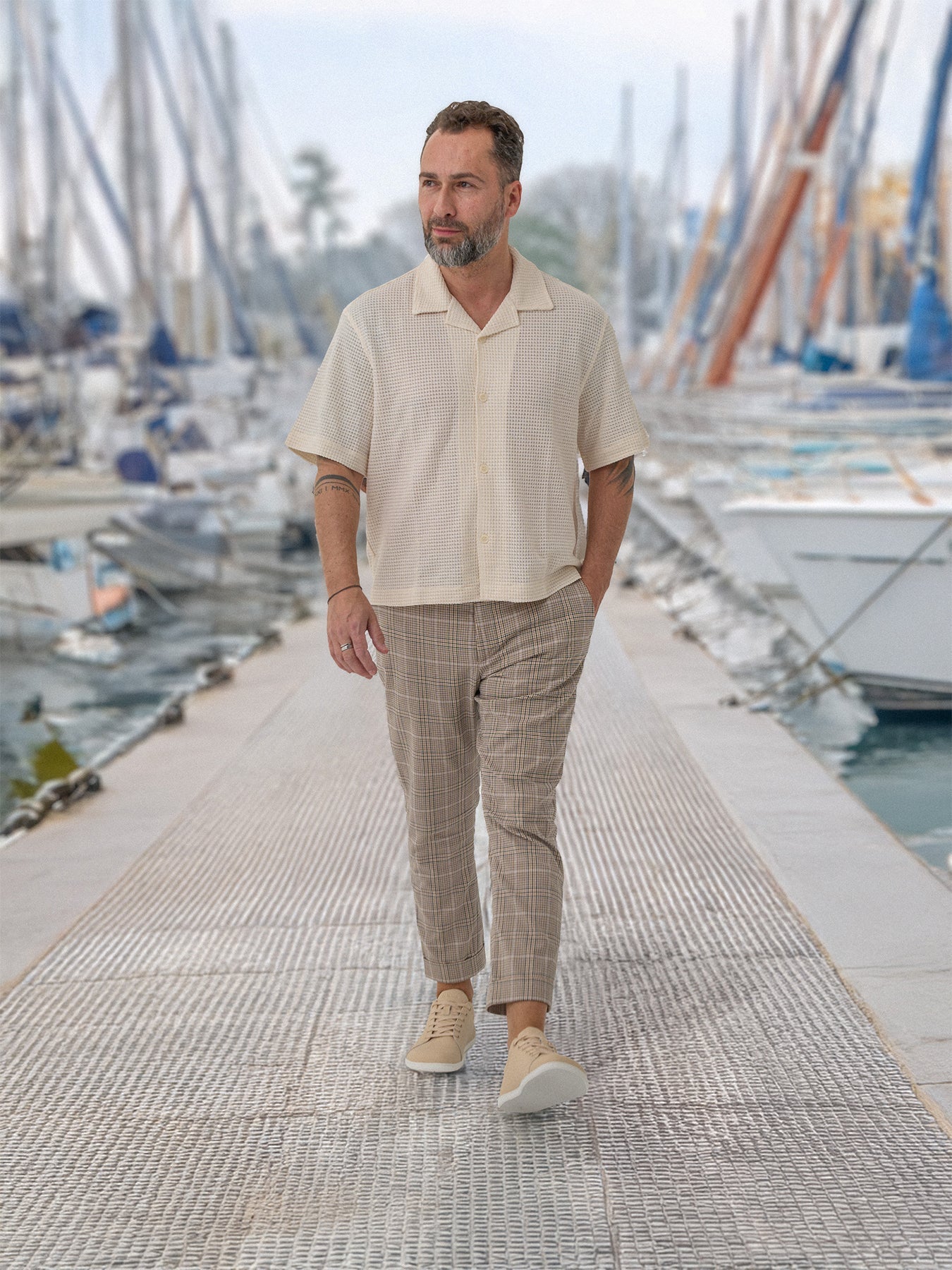 Barefoot Sneakers Be Lenka Core - Beige - Barefoot Shoe Store