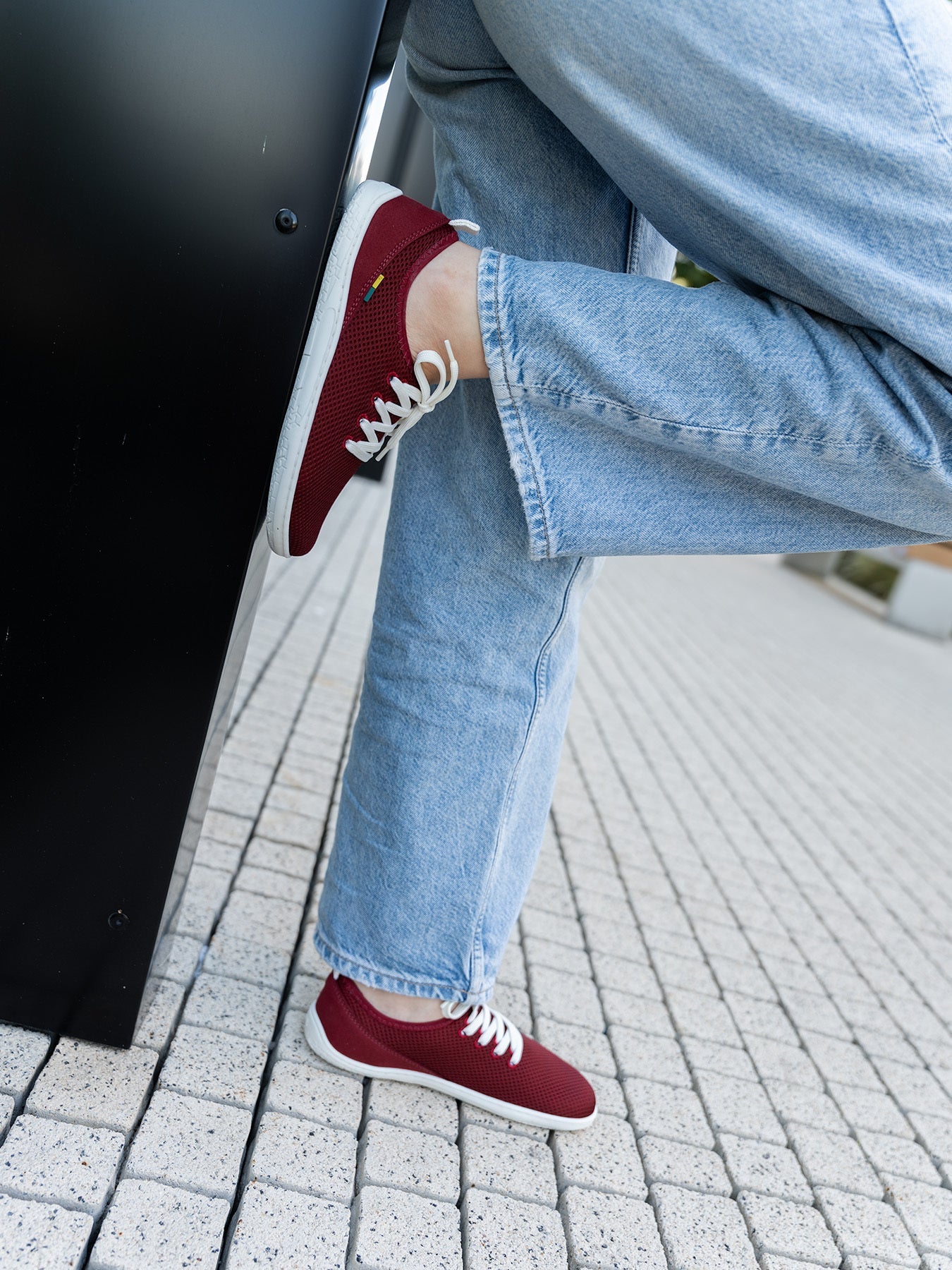 Barefoot Sneakers Be Lenka Dash - Wine Red - Barefoot Shoe Store