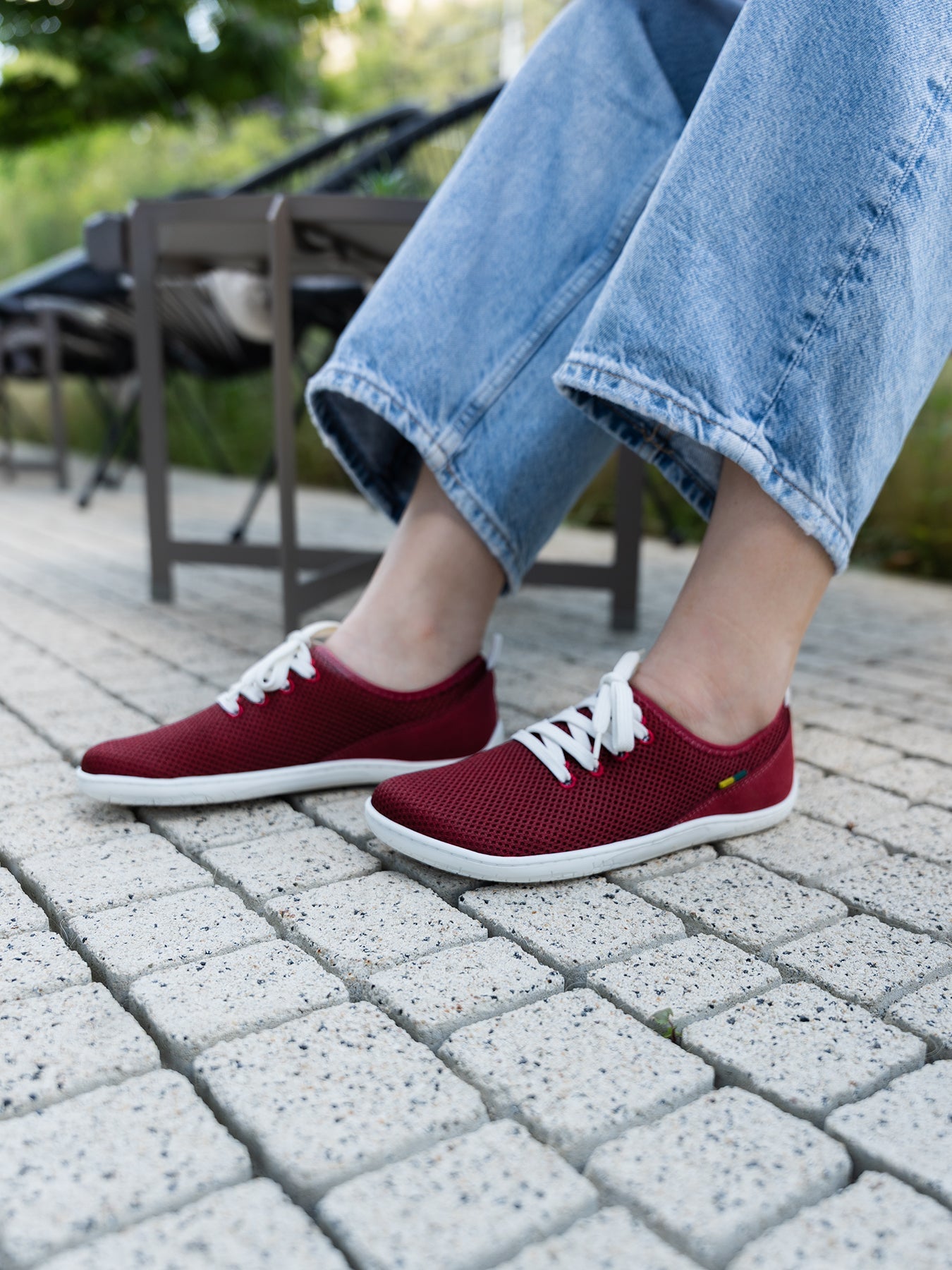 Barefoot Sneakers Be Lenka Dash - Wine Red - Barefoot Shoe Store
