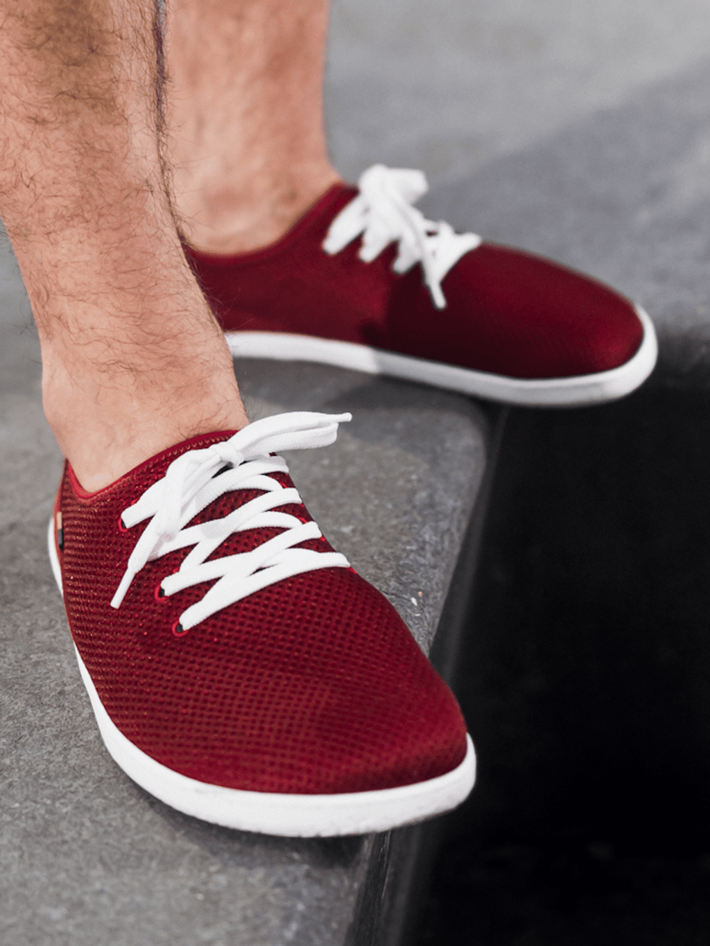 Barefoot Sneakers Be Lenka Dash - Wine Red - Barefoot Shoe Store