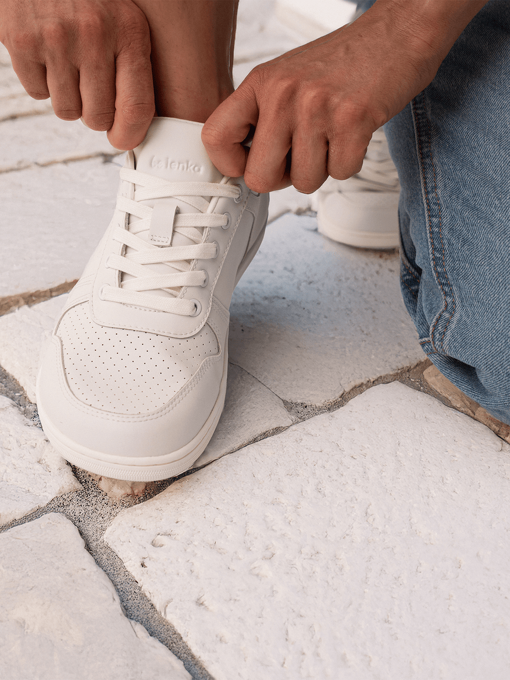 Barefoot Sneakers - Be Lenka Echo - All White - Barefoot Shoe Store