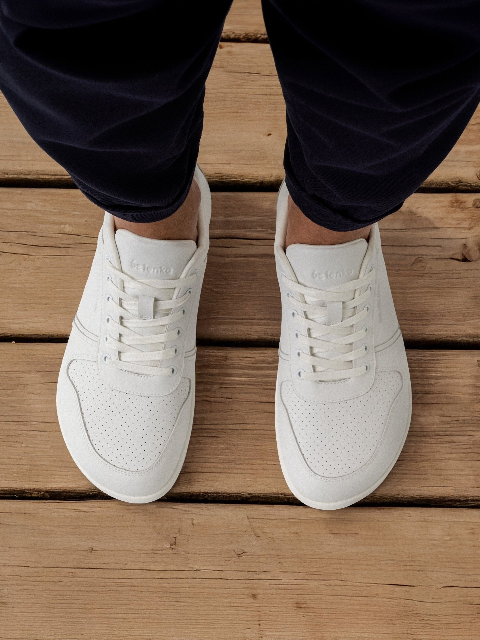 Barefoot Sneakers - Be Lenka Echo - All White - Barefoot Shoe Store