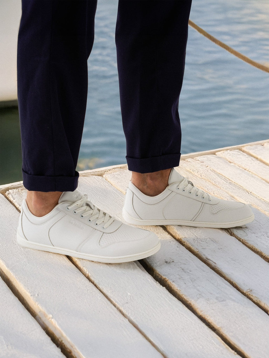 Barefoot Sneakers - Be Lenka Echo - All White - Barefoot Shoe Store