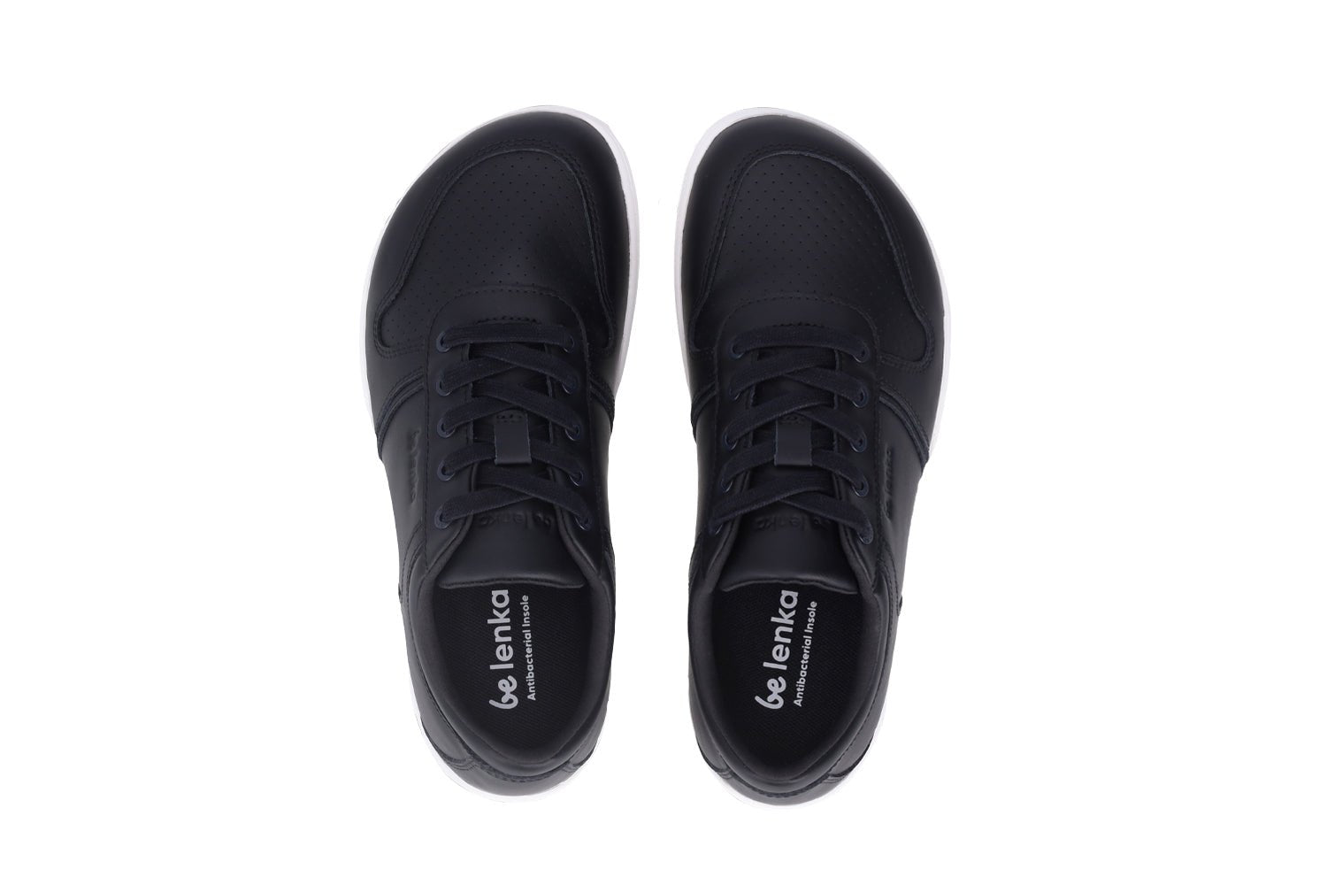 Barefoot Sneakers - Be Lenka Echo - Black & White - Barefoot Shoe Store