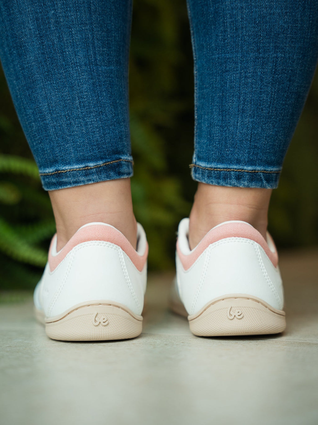 Barefoot Sneakers - Be Lenka Echo - White & Cotton Candy Vegan - Barefoot Shoe Store