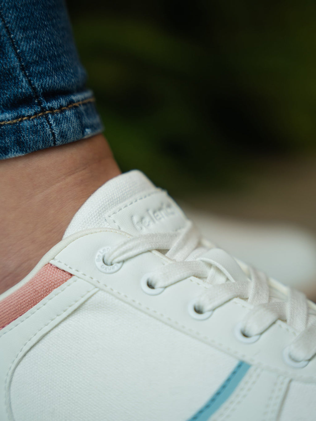 Barefoot Sneakers - Be Lenka Echo - White & Cotton Candy Vegan - Barefoot Shoe Store