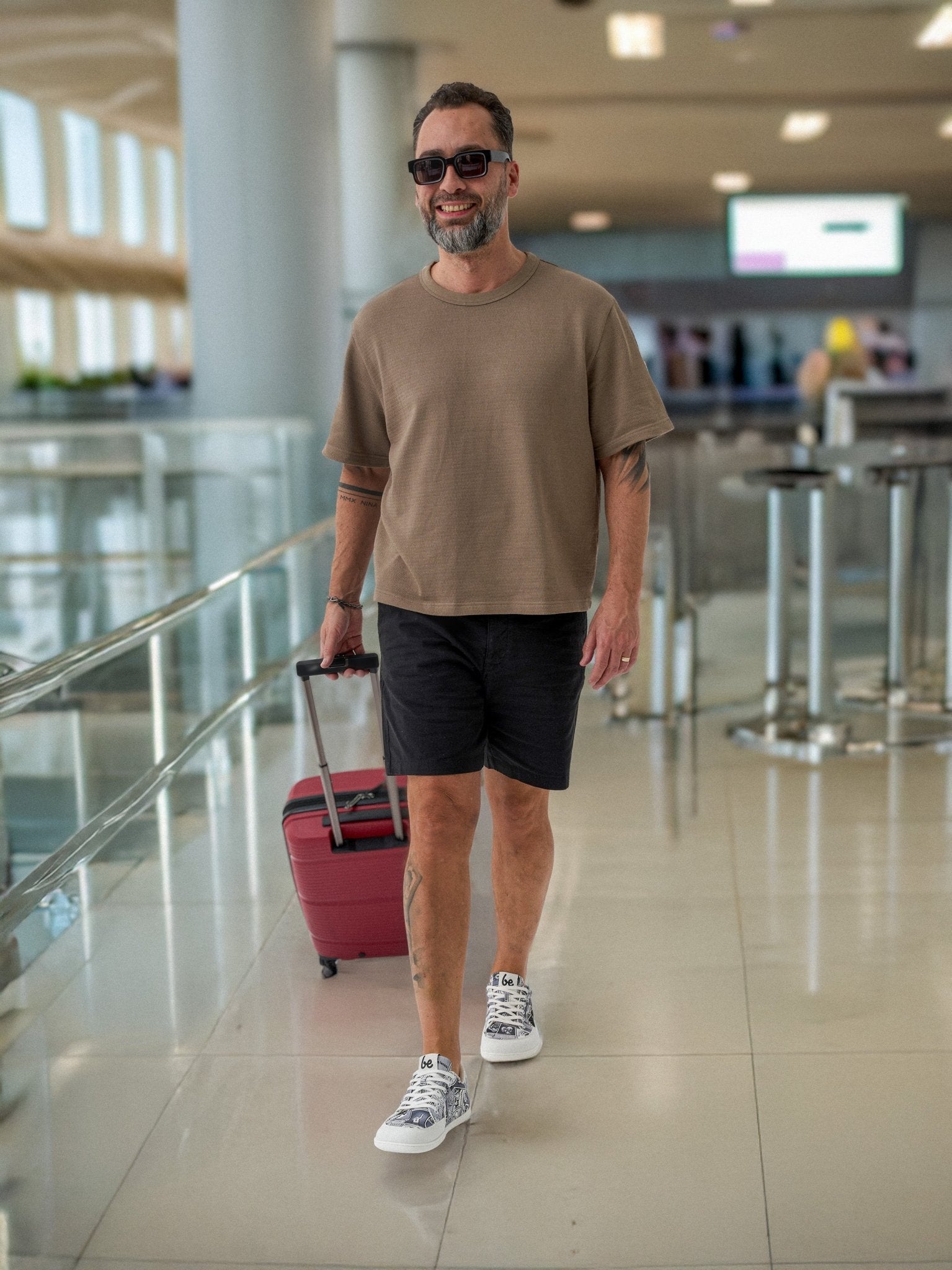 Barefoot Sneakers Be Lenka Rebound - Comics Black & White - Barefoot Shoe Store