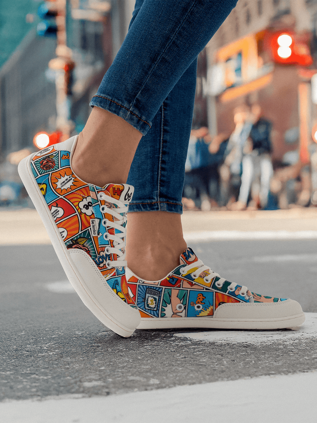 Barefoot Sneakers Be Lenka Rebound - Comics Color - Barefoot Shoe Store