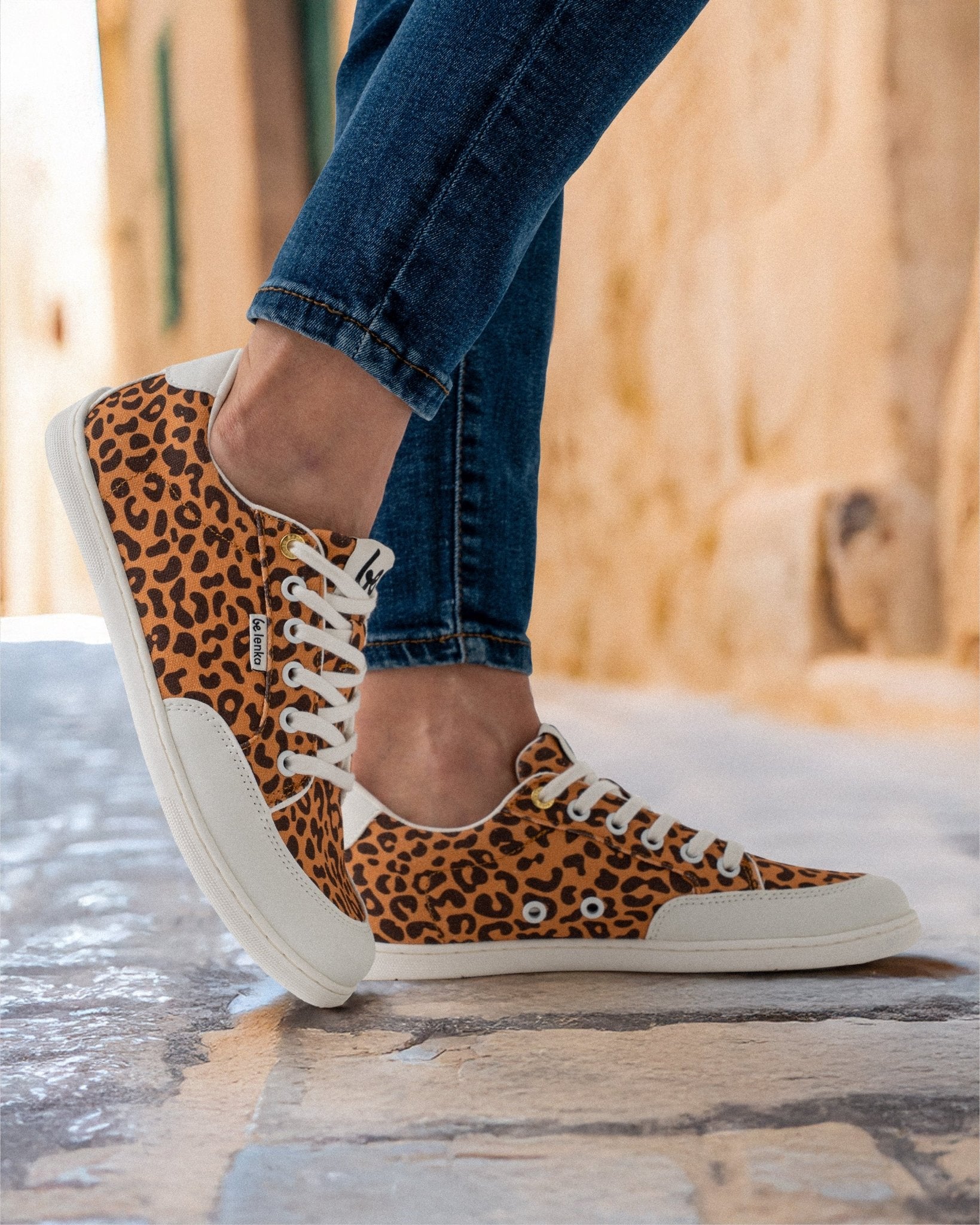 Barefoot Sneakers Be Lenka Rebound - Leopard - Barefoot Shoe Store