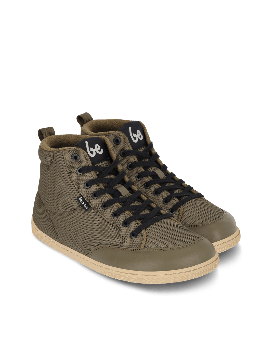 Barefoot Sneakers Be Lenka Rebound Thermo - Army Green - Barefoot Shoe Store