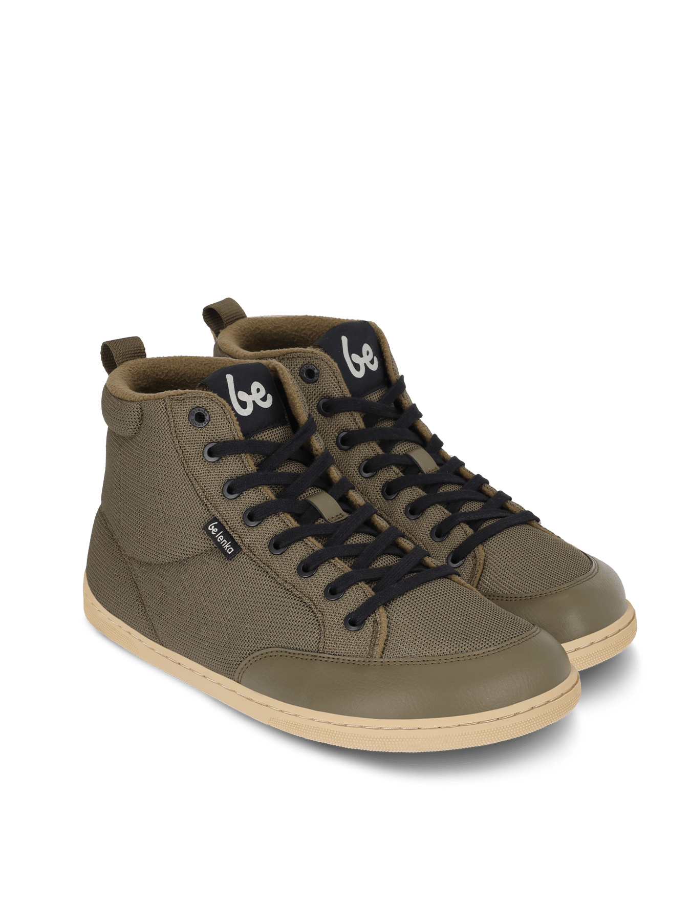 Barefoot Sneakers Be Lenka Rebound Thermo - Army Green - Barefoot Shoe Store