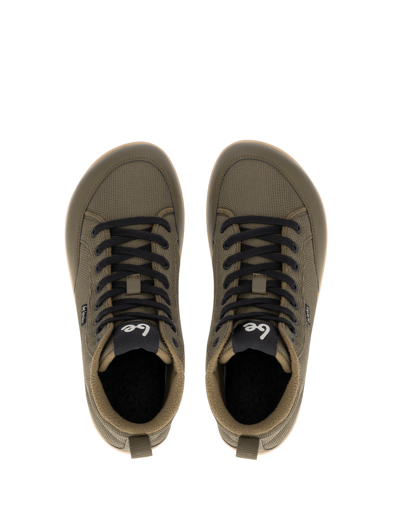 Barefoot Sneakers Be Lenka Rebound Thermo - Army Green - Barefoot Shoe Store