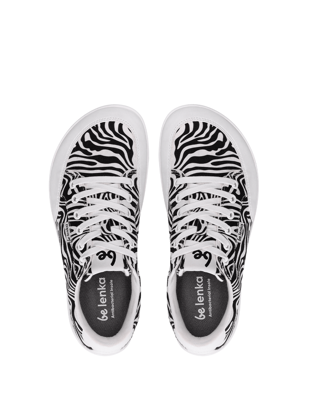 Barefoot Sneakers Be Lenka Rebound - Zebra - Barefoot Shoe Store