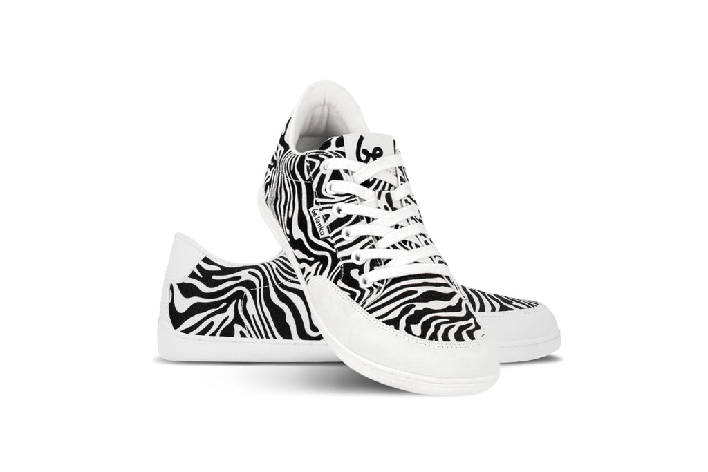 Barefoot Sneakers Be Lenka Rebound - Zebra - Barefoot Shoe Store