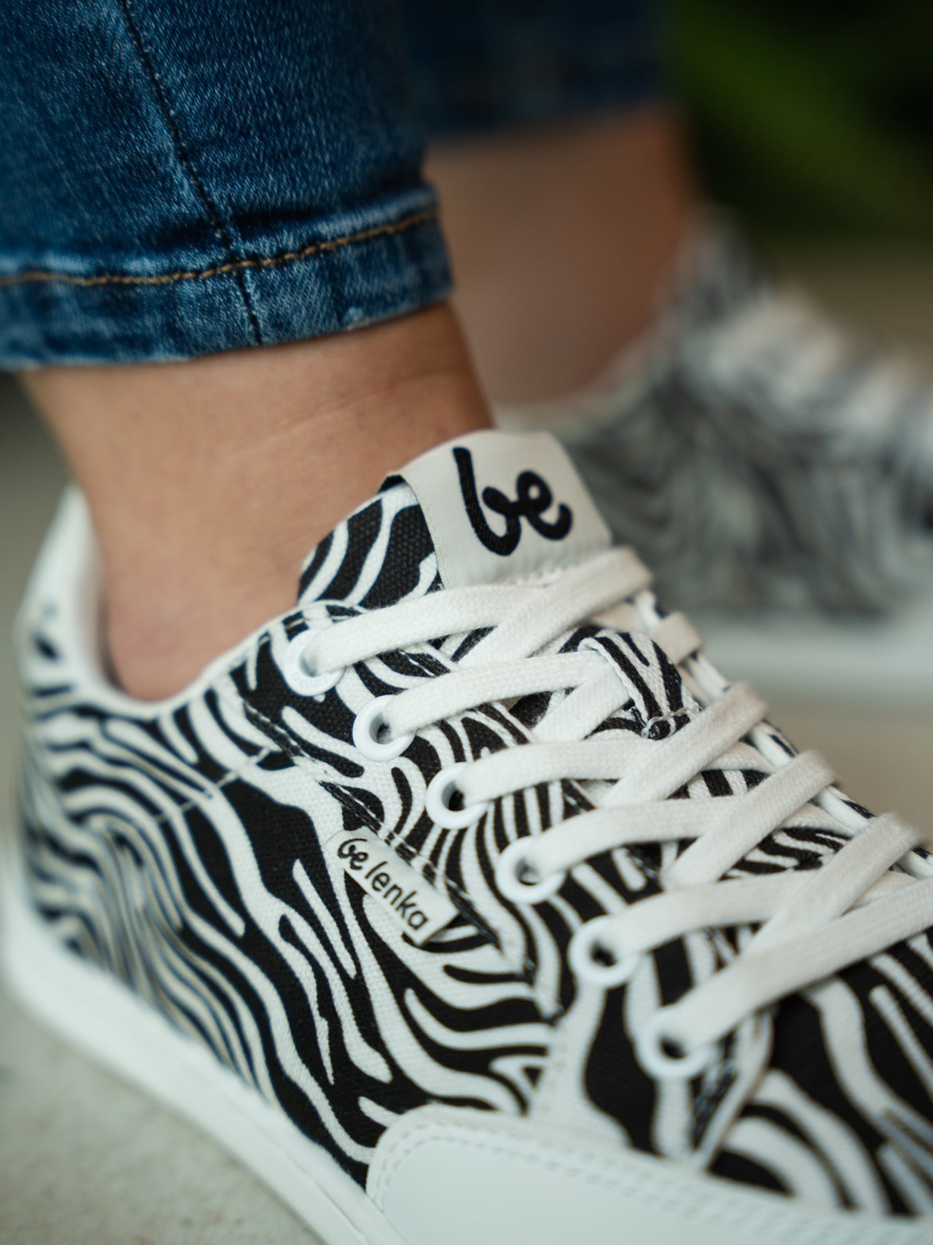 Barefoot Sneakers Be Lenka Rebound - Zebra - Barefoot Shoe Store