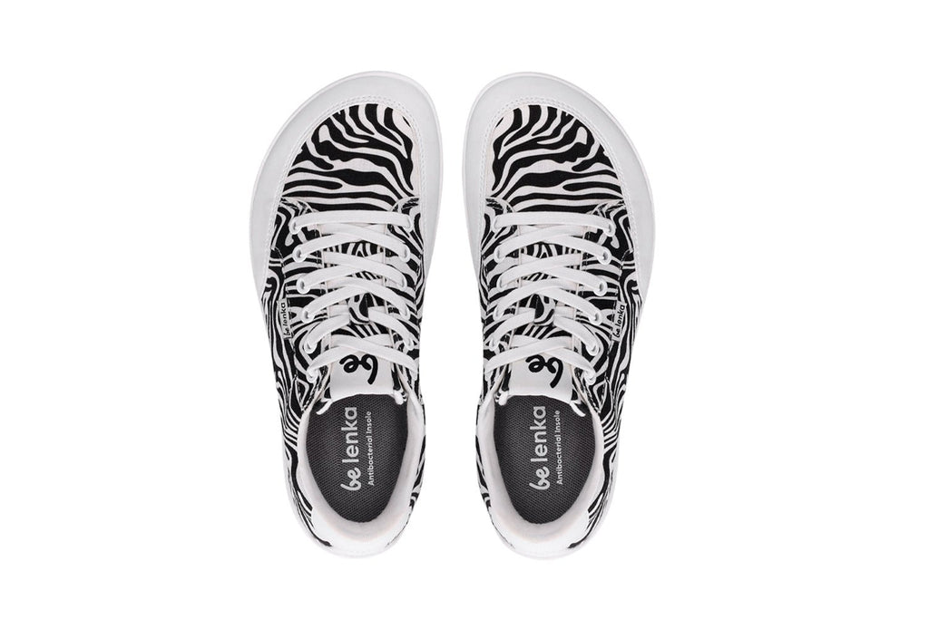 Barefoot Sneakers Be Lenka Rebound - Zebra - Barefoot Shoe Store